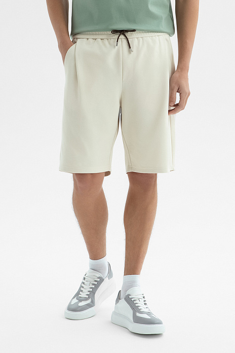 Шорты спортивные, цвет Бежевый