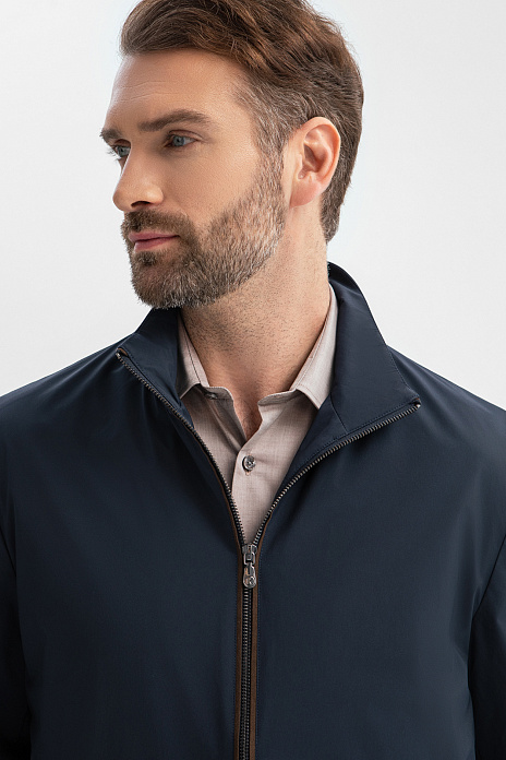 Куртка с водоотталкивающей обработкой, цвет Синий темный