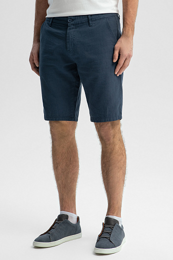 Шорты из хлопка и льна