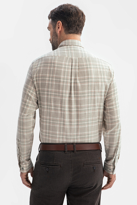 Фланелевая рубашка Limited edition, цвет Бежевый