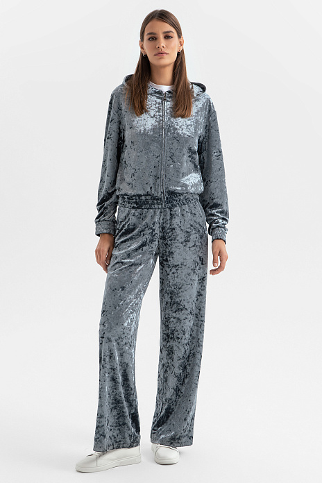 Спортивный костюм с бархатной фактурой, цвет 