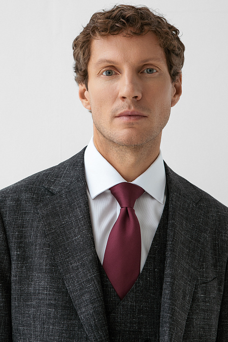 Пиджак из шерсти, льна и шелка, цвет Антрацит