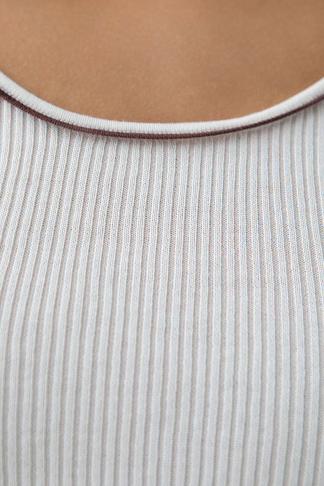 Топ из хлопка, цвет Белый