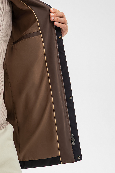 Куртка с водоотталкивающей обработкой, цвет Синий темный