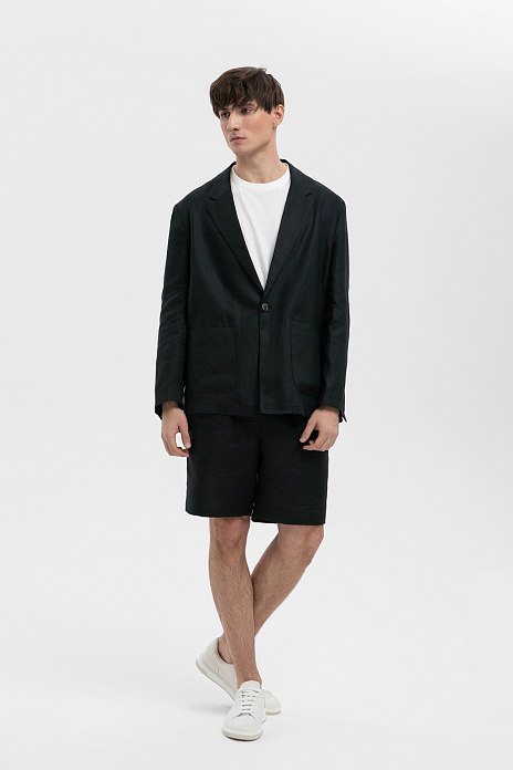 Костюм изо льна с шортами, цвет 