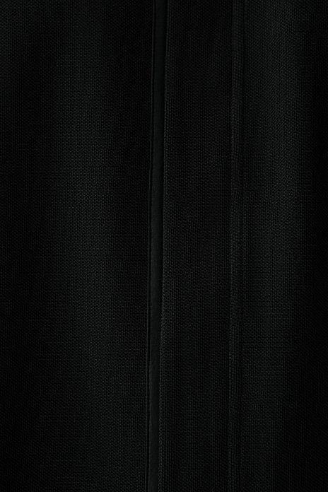 Кардиган с коротким рукавом из хлопка пике, цвет Черный