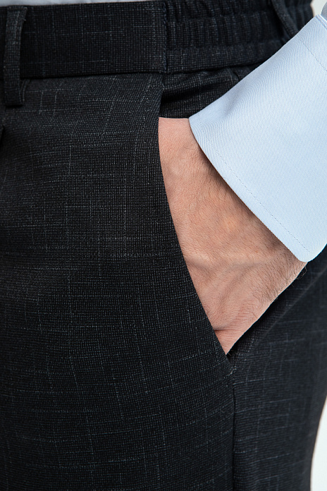 Брюки на кулиске, цвет Черный