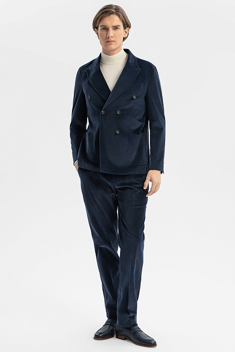 Костюм из вельвета Duca Visconti Di Modrone, лимитированная коллекция, цвет 