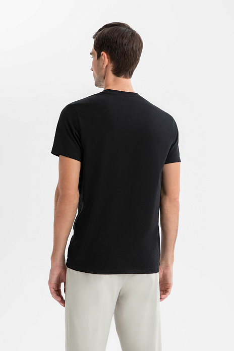 Футболка из хлопка, цвет Черный