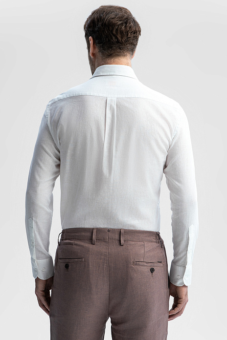 Сорочка из австрийской ткани Getzner, цвет Белый