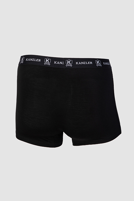 Боксеры из бамбука, цвет Черный